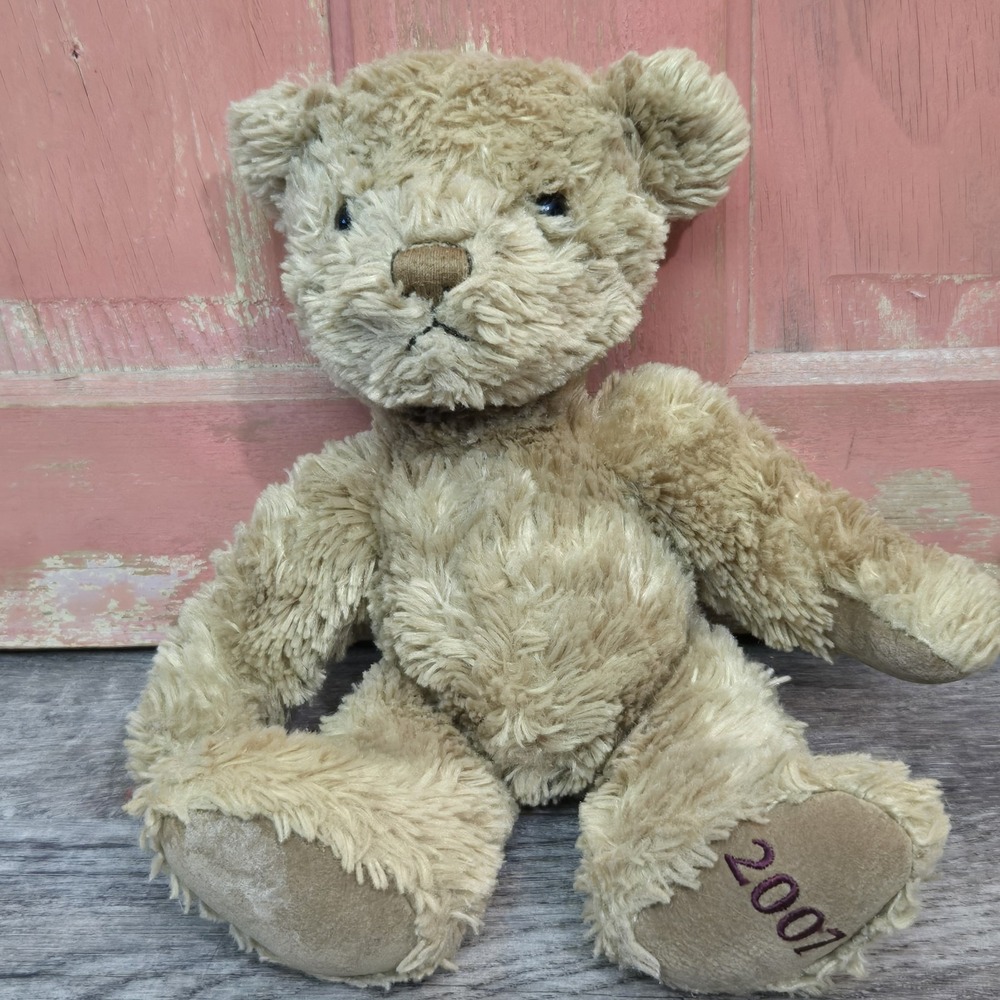 Burberry Teddy Bear Stuffed Plush Toy Gift Brown Russ Collectible Soft 2007